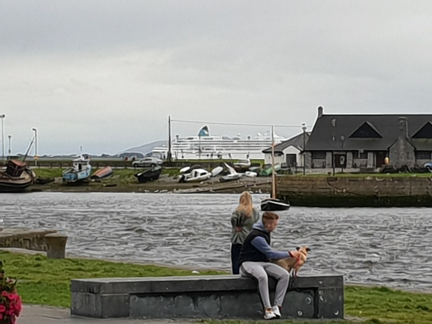 #portofgalway #cruiseship